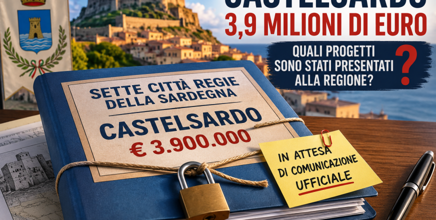 Sette Città Regie: quasi 4 milioni per Castelsardo, ma i progetti restano ancora un mistero