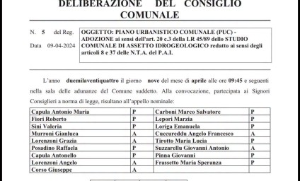 Il dibattito è iniziato: la Variante PAI entra al centro della discussione
