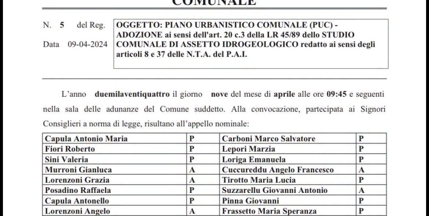 Il dibattito è iniziato: la Variante PAI entra al centro della discussione