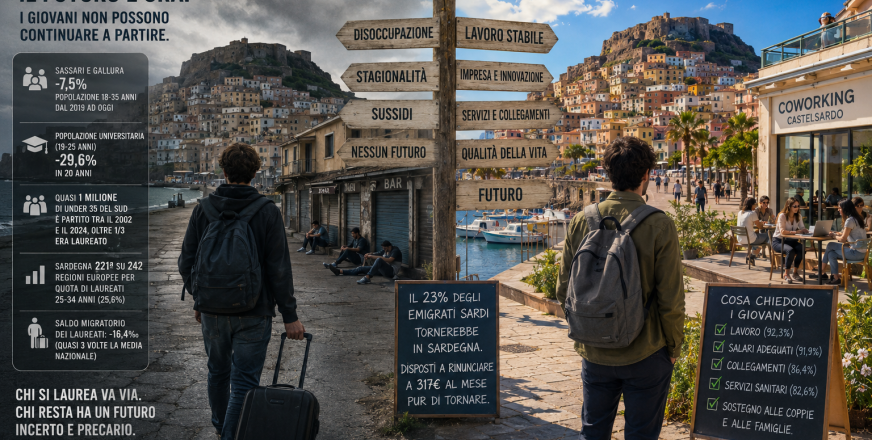 CASTELSARDO NON HA BISOGNO DI PIÙ EVENTI. HA BISOGNO DI PIÙ LAVORO.