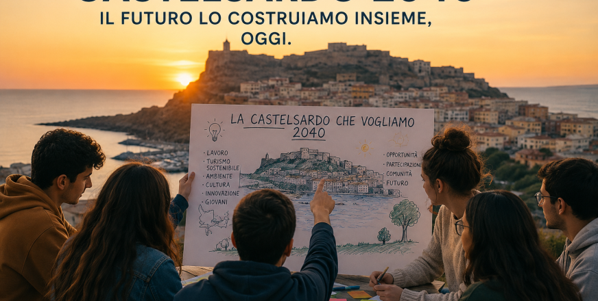 Sindaca, dia voce ai giovani. Da loro può nascere la Castelsardo del futuro.
