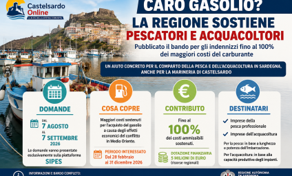 Caro gasolio, arriva il bando della Regione: fino al 100% di indennizzo per pescatori e acquacoltori