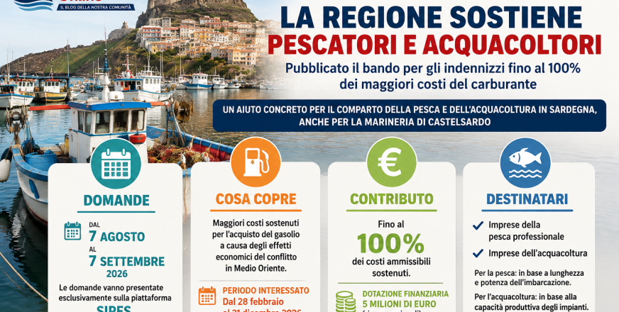 Caro gasolio, arriva il bando della Regione: fino al 100% di indennizzo per pescatori e acquacoltori