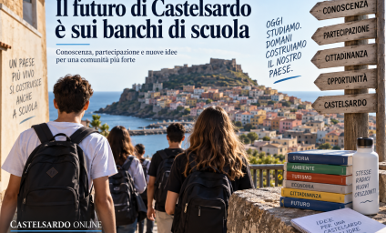 IL FUTURO DI CASTELSARDO È SUI BANCHI DI SCUOLA