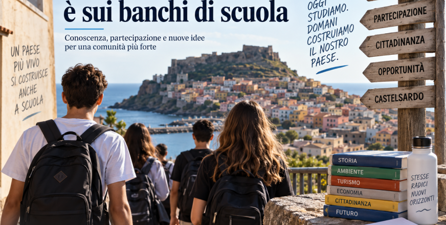 IL FUTURO DI CASTELSARDO È SUI BANCHI DI SCUOLA
