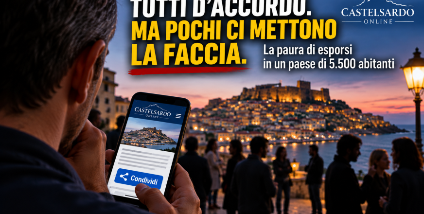 TUTTI D'ACCORDO, MA POCHI HANNO IL CORAGGIO DI ESPORSI